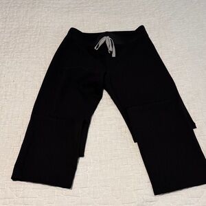 Figs Livingston Scrub Pants Black